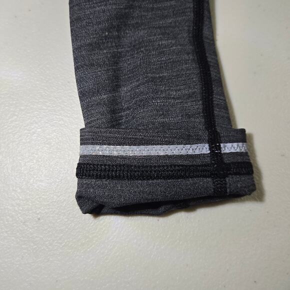Lululemon Mid Rise Speed Tight V in Heathered Black Leggings Women's Size‎ 4 - Picture 7 of 10